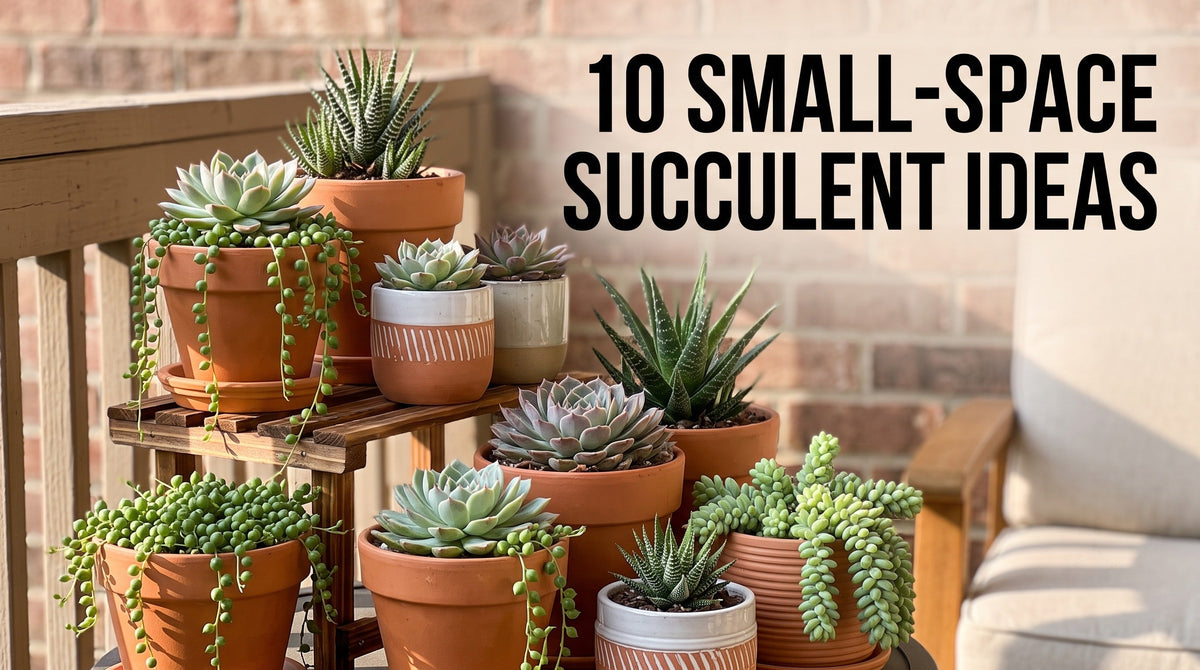 10 Succulent Container Garden Ideas for Small Spaces