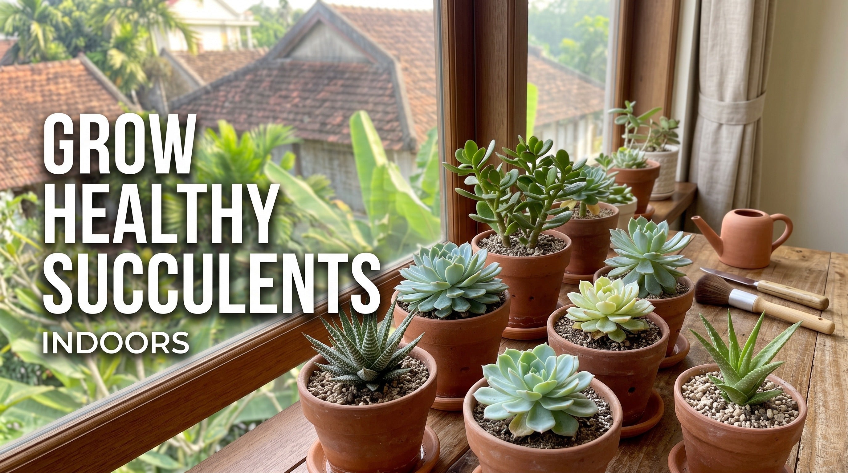 How to Grow Healthy Succulents Indoors: A Complete Guide