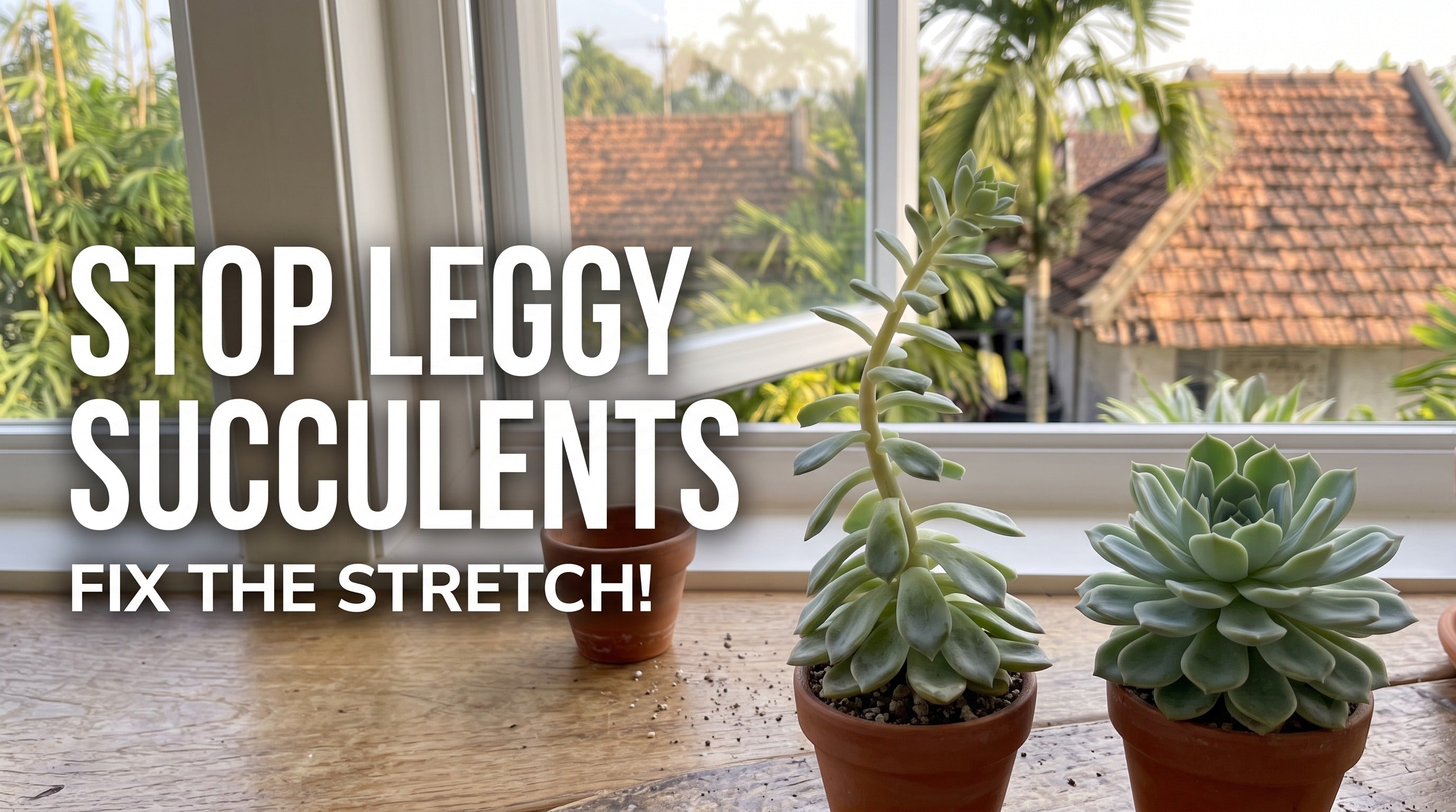 How to Prevent Succulents from Getting Leggy and Stretched
