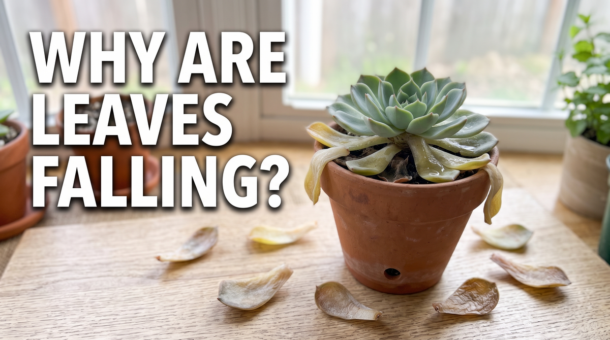 Why Is My Succulent Dropping Leaves? Causes and Solutions
