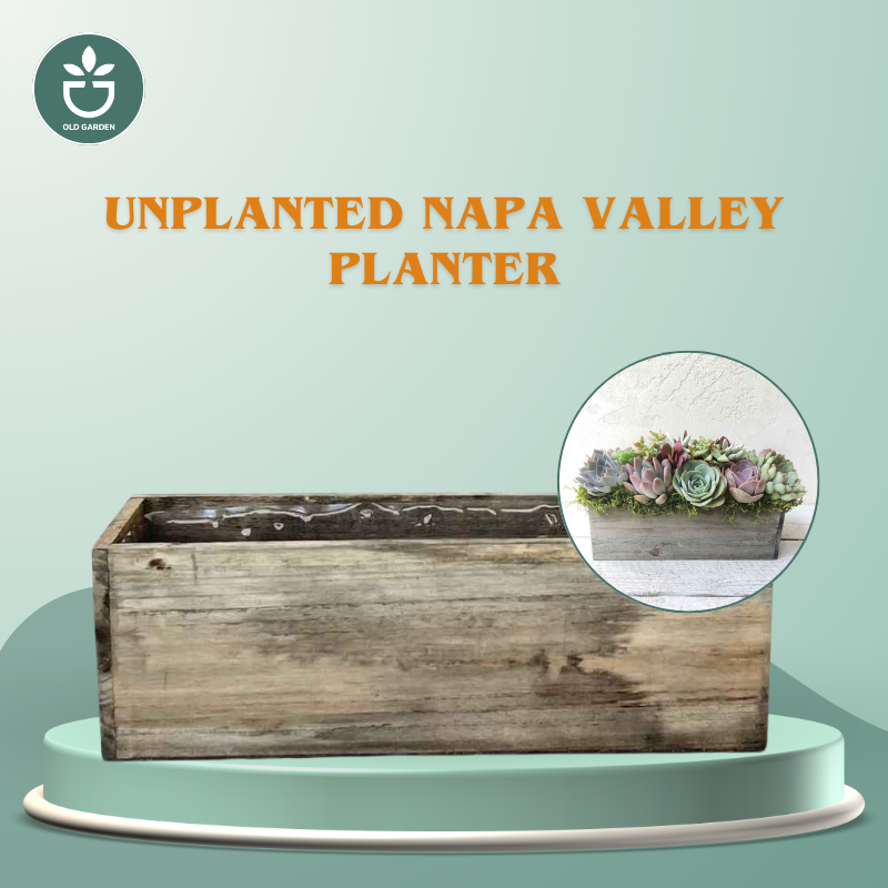 Unplanted Napa Valley Planter