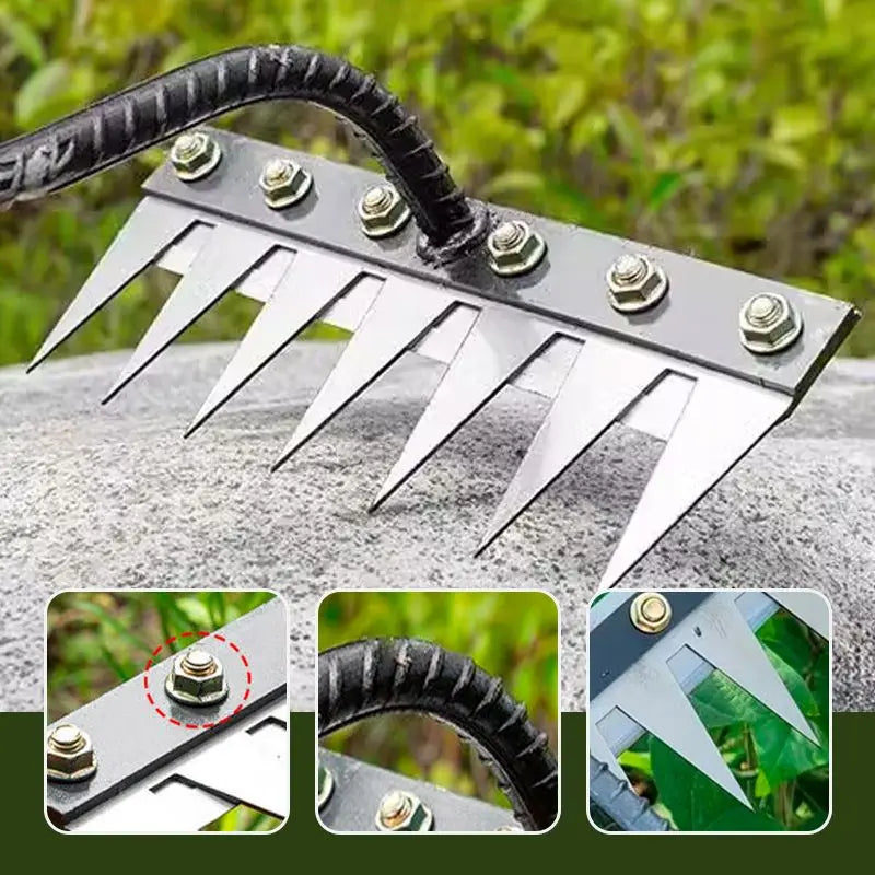5/6/7/8 Teeth Garden Weeding Rake