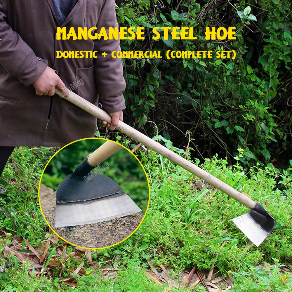 Manganese Steel Garden Hoe