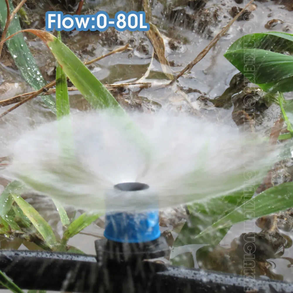 20PCS 0-80L 360° Vortex Rotating Nozzles