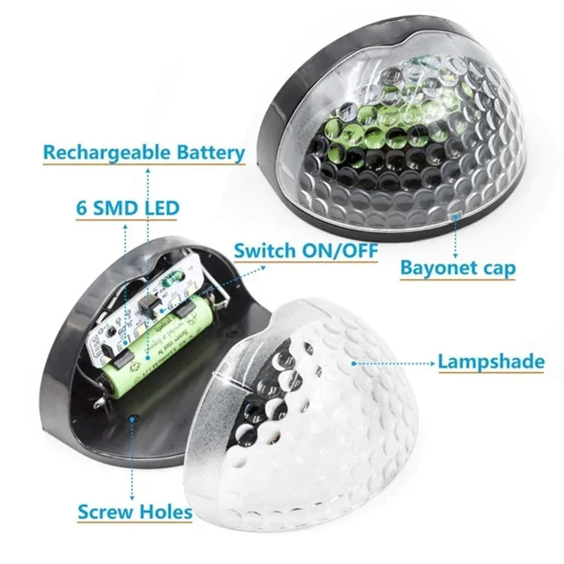 LED Solar Wall Lamp