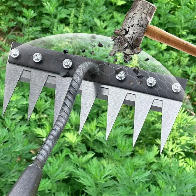 5/6/7/8 Teeth Garden Weeding Rake