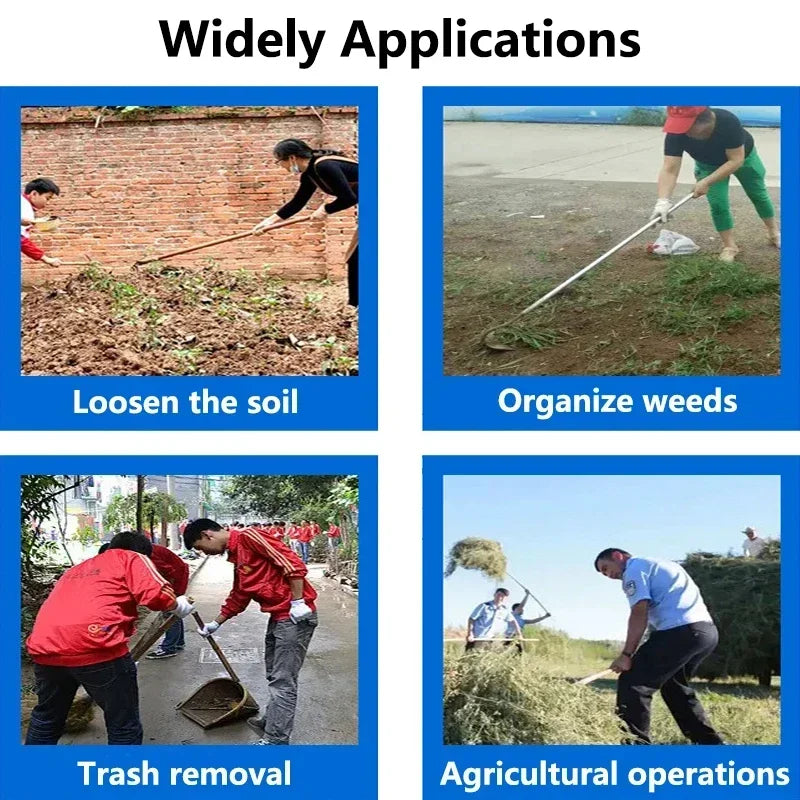 4/5 Teeth Manganese Steel Soil Digging Fork