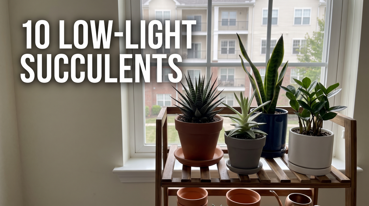 Best Succulents for Low-Light Indoor Spaces