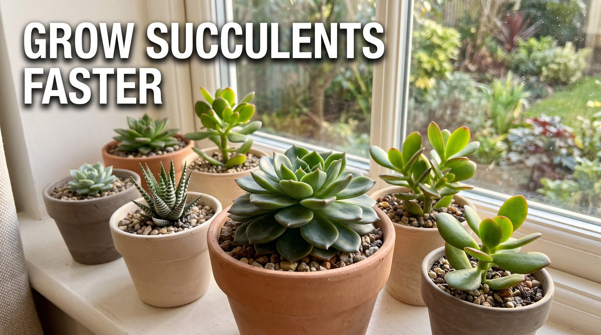 How to Make Succulents Grow Faster and Healthier: 10 Simple Tips