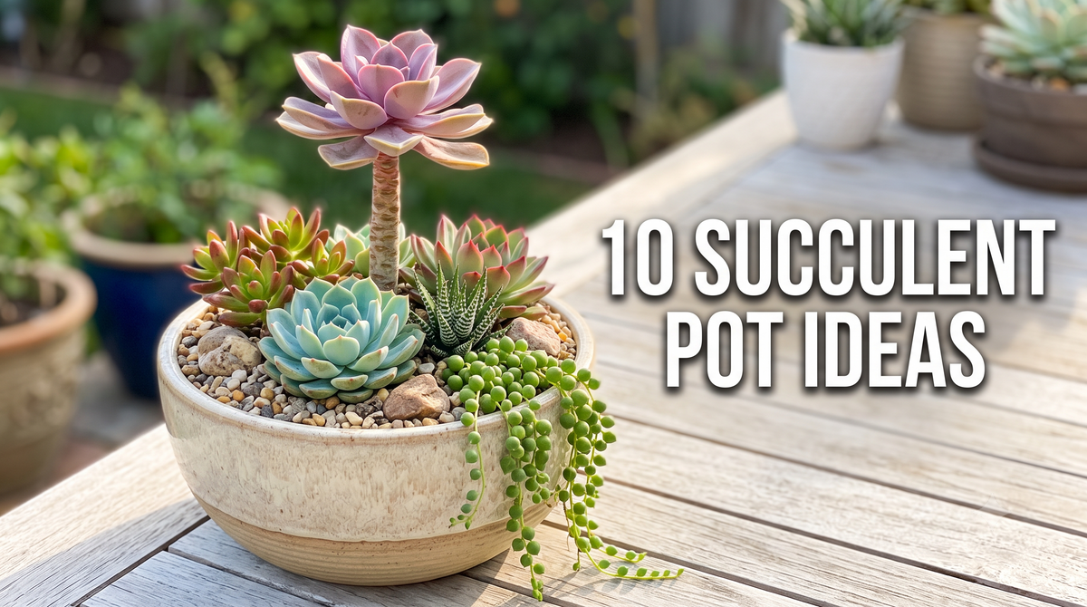 How to Arrange Succulents in Pots: 10 Beautiful Design Ideas