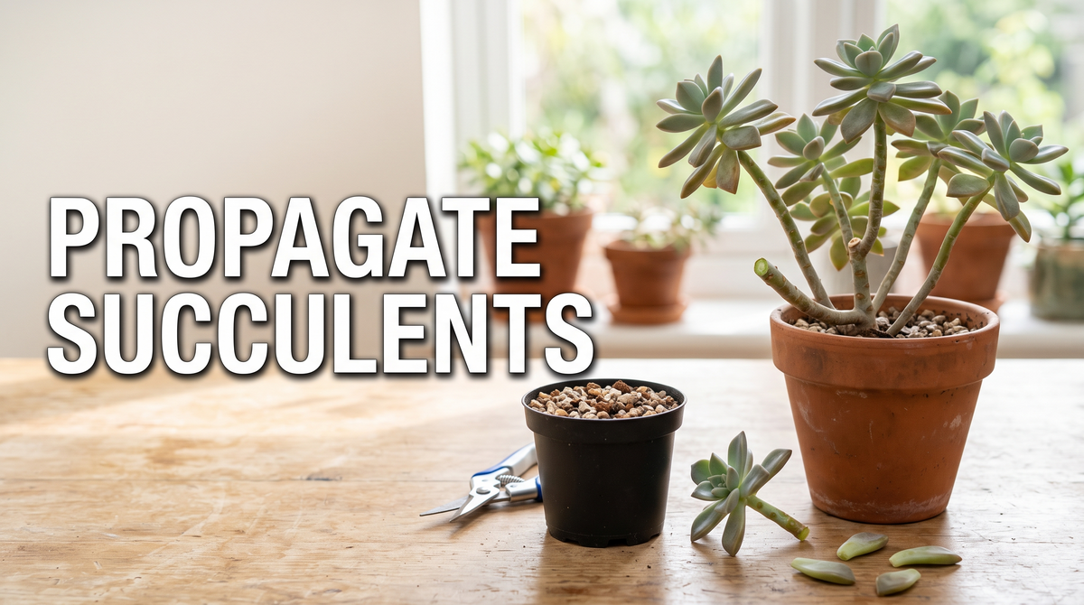 How to Propagate Succulents from Stem Cuttings: A Beginner’s Guide
