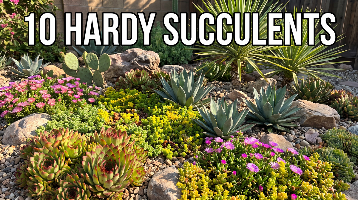 Best Succulents for Outdoor Gardens: 10 Hardy Choices