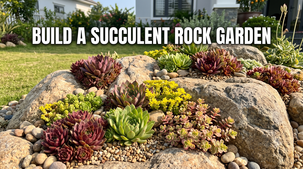How to Create a Succulent Rock Garden: Step-by-Step Guide