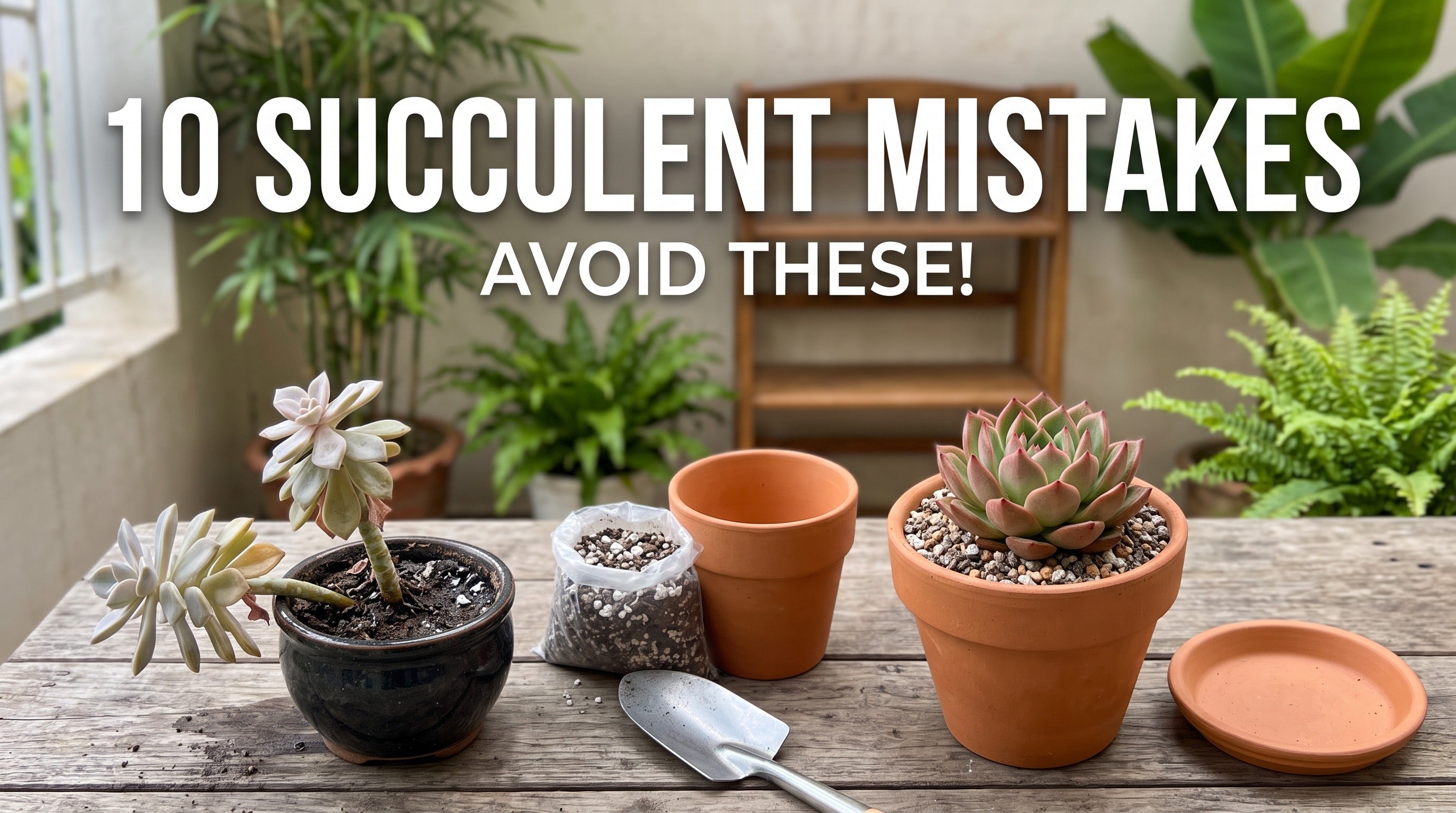 10 Common Succulent Mistakes and How to Avoid Them