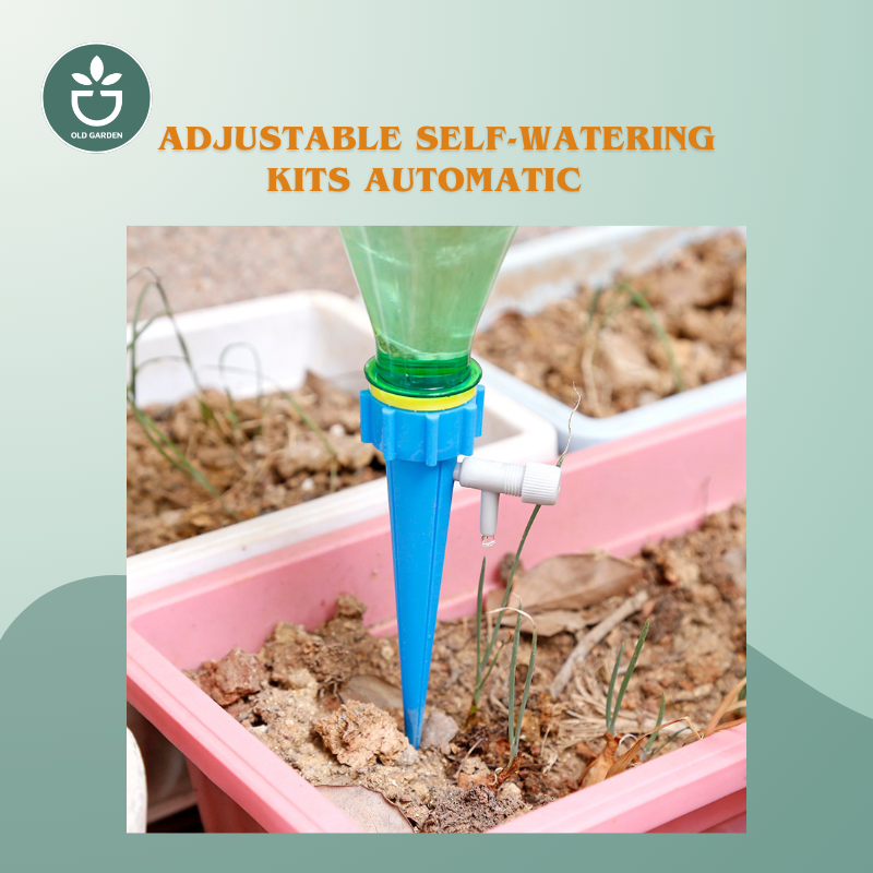 automatic self watering system for plants Adjustable Self-Watering Kits Automatic