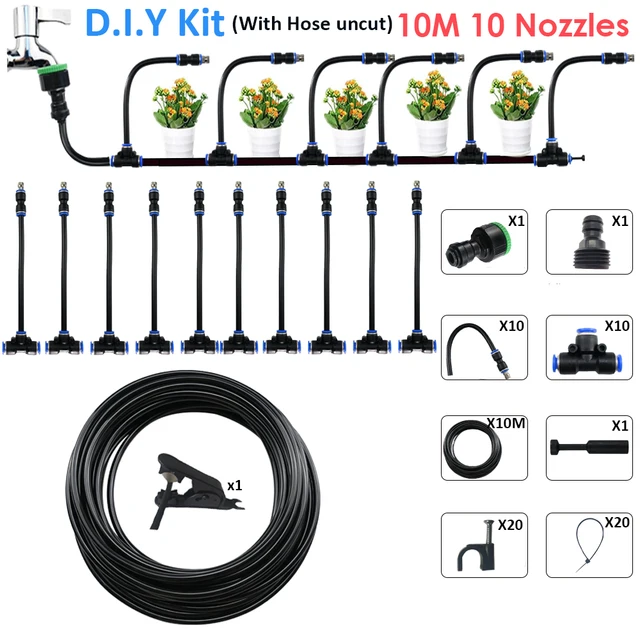 Outdoor Misting Cooling System 6mm