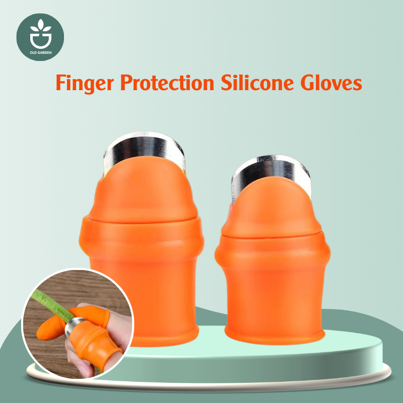 Finger protection silicone gloves