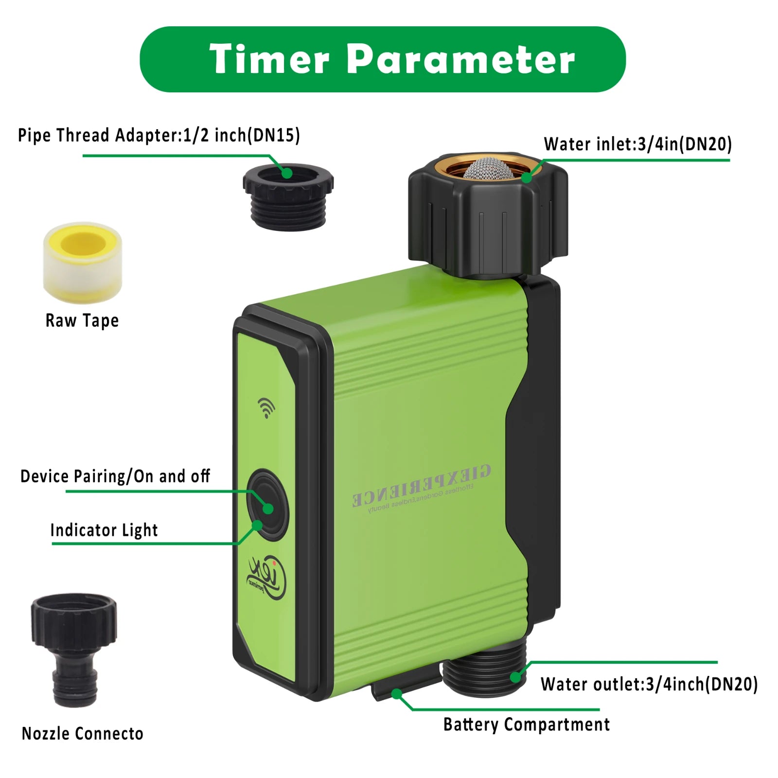 Garden Watering Timer Smart 2024