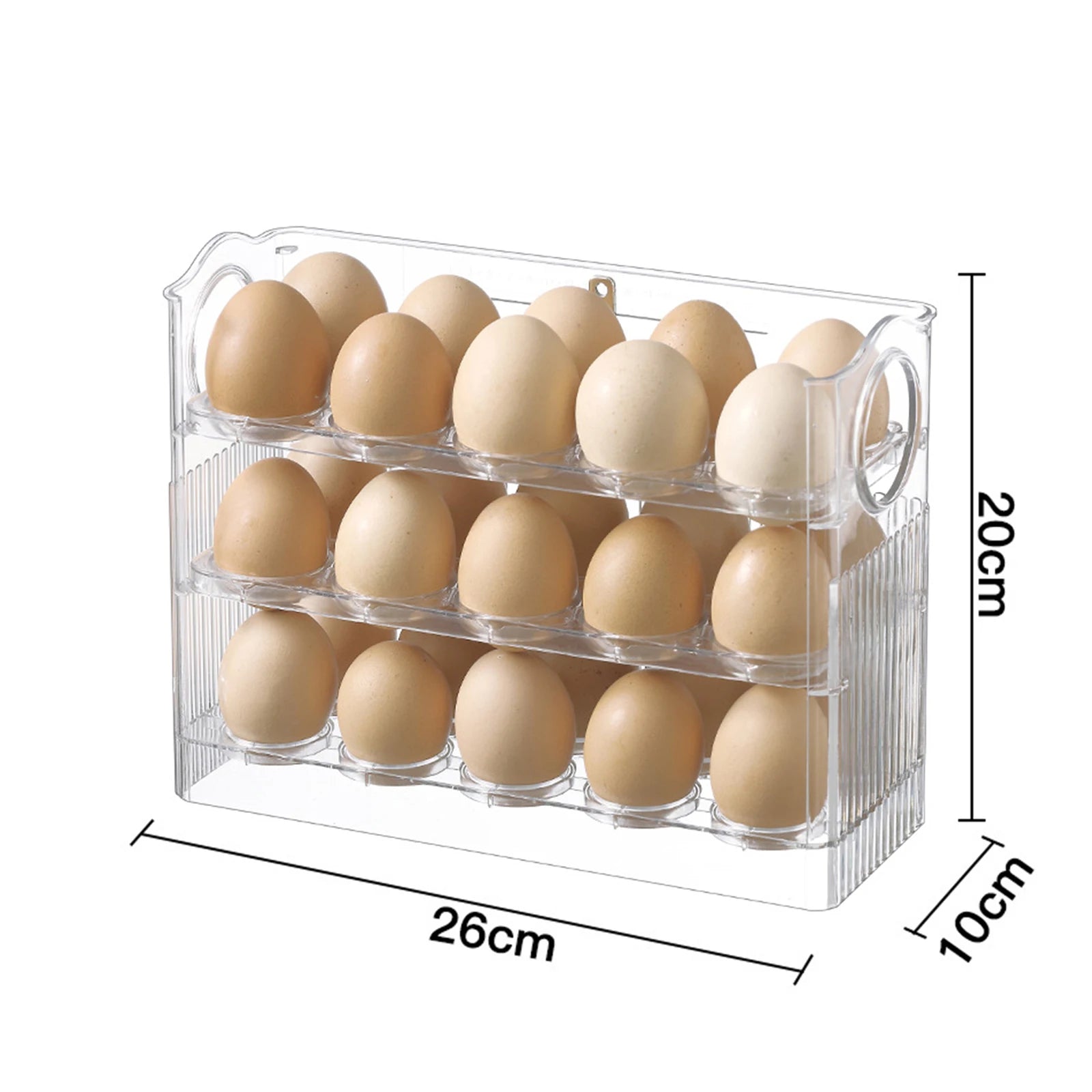 Refrigerator Egg Holder 3-Layer