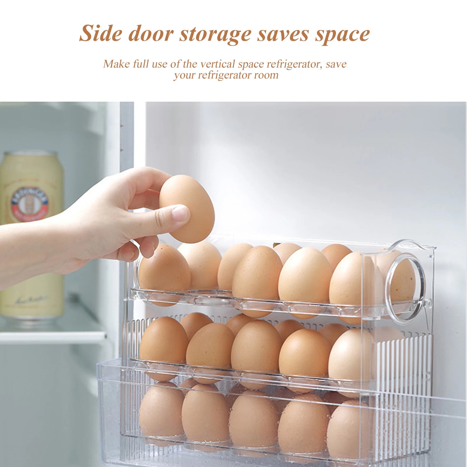 Refrigerator Egg Holder 3-Layer