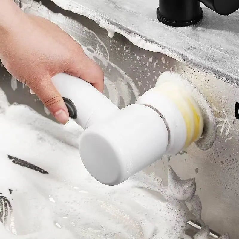 Wireless Kitchen & Bathroom Scrubber