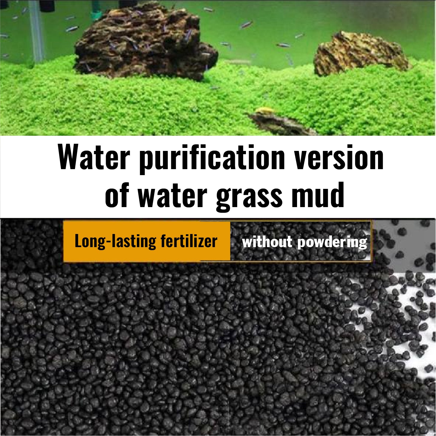 COMBO grass seed ecological  and water grass mud