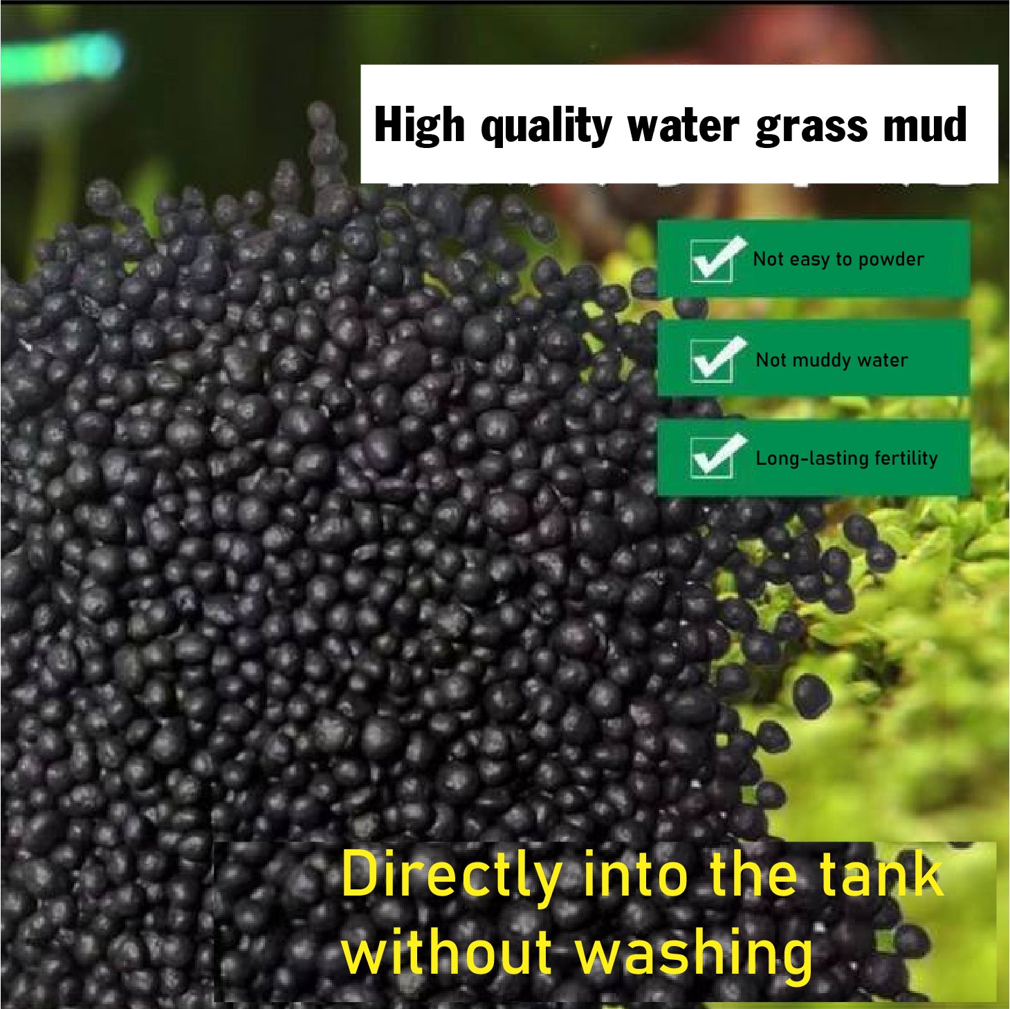 COMBO grass seed ecological  and water grass mud