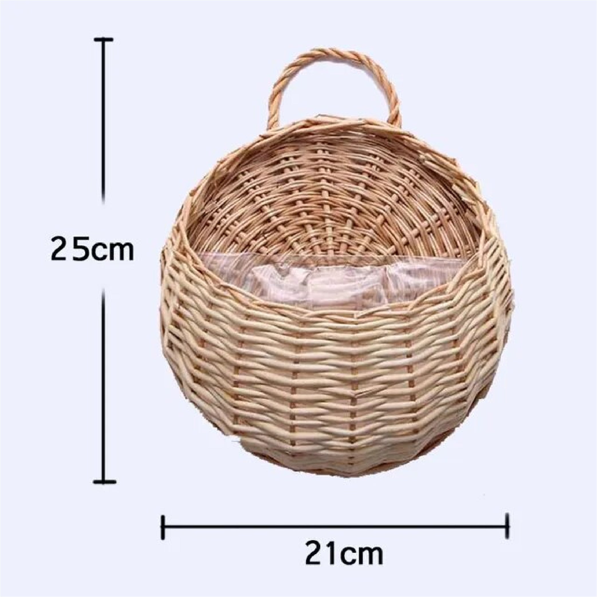 Hand Made Wicker Rattan Flower Planter