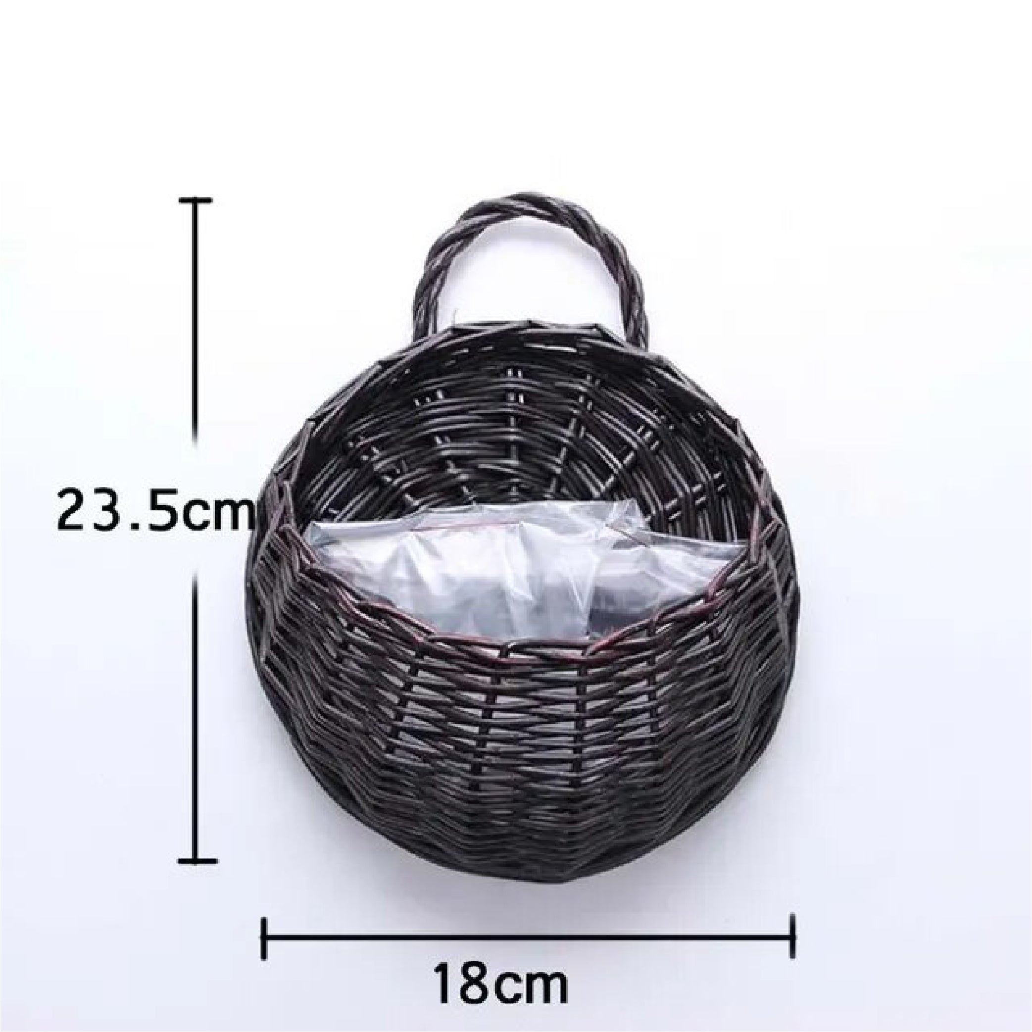 Hand Made Wicker Rattan Flower Planter