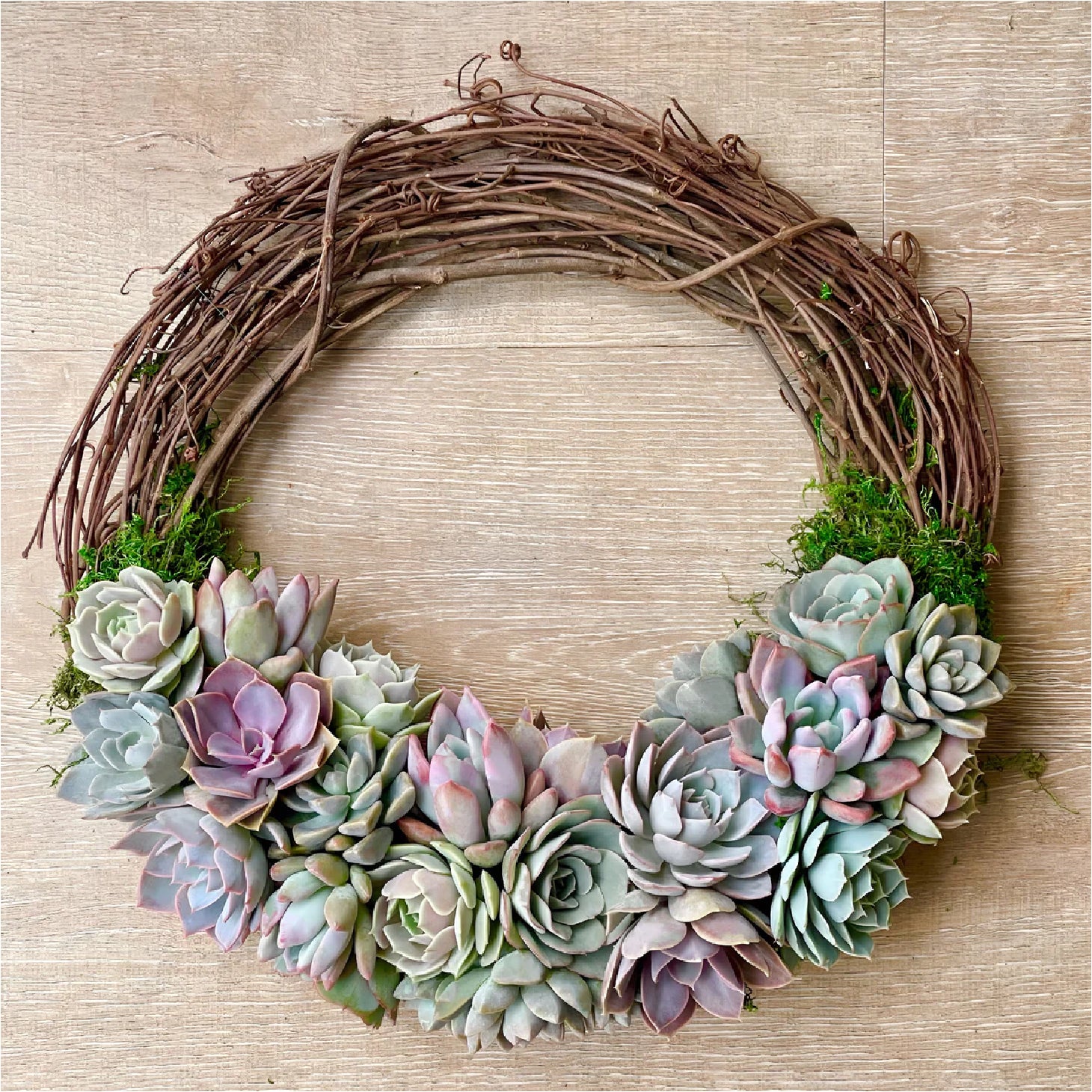 Emilee Grapevine Wreath Trimmed